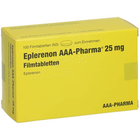 eplerenon 25 mg fachinformation